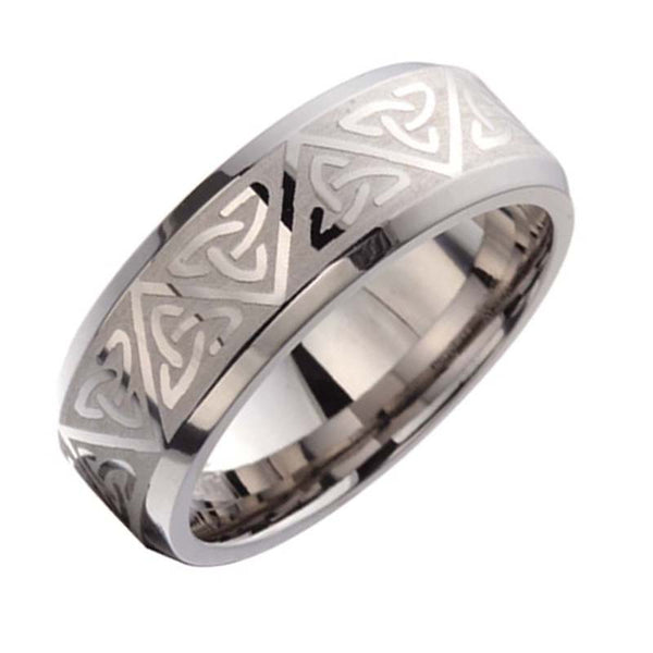 MEN'S TITANIUM CELTIC BAND