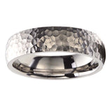 MEN'S HAMMERED TITANIUM BAND