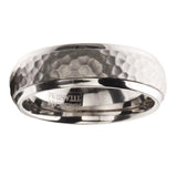 MEN'S  HAMMERED FINISH TITANIUM BAND