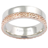 LADIES CELTIC LOVE KNOT WEDDING BAND