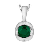 "ESMERALDA" EMERALD PENDANT