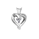 "TRIO" DIAMOND HEART