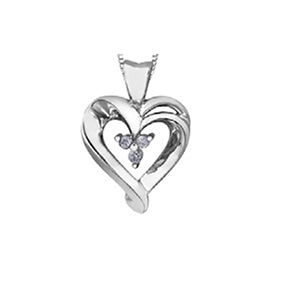 "TRIO" DIAMOND HEART