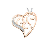 "DESIREA" DIAMOND HEART
