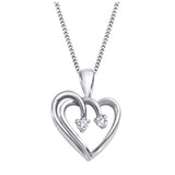 "CLEO" DIAMOND HEART