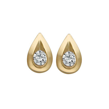 "KIEARA" DIAMOND TEARDROPS