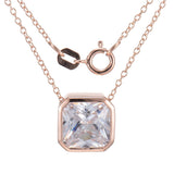 Reign Diamondlite Radiant Cut Necklace