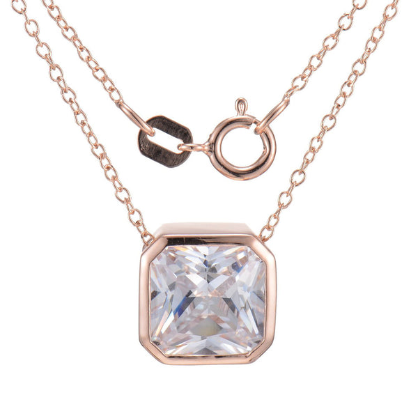 Reign Diamondlite Radiant Cut Necklace