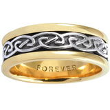 MEN'S 7.5MM CELTIC LINK WEDDING BAND