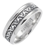 MEN'S "CELTIC SCROLL" WEDDING BAND