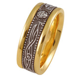 7.5 MM  LADIES CELTIC WEDDING BAND