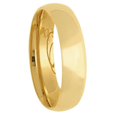 6MM MEN'S TIFFANY COMFORT CURVE WEDDING BAND