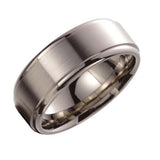 MEN'S TITANIUM BRUSHED BAND