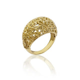 "ROMA 1947" DIAMOND CUT FILIGREE DOME RING