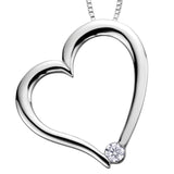 "AMOUR"  CANADIAN DIAMOND PENDANT