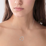 "AMOUR"  CANADIAN DIAMOND PENDANT