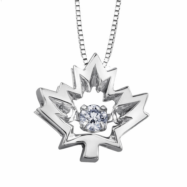 NORTHERN DANCER™ CANADIAN MAPLE LEAF PENDANT