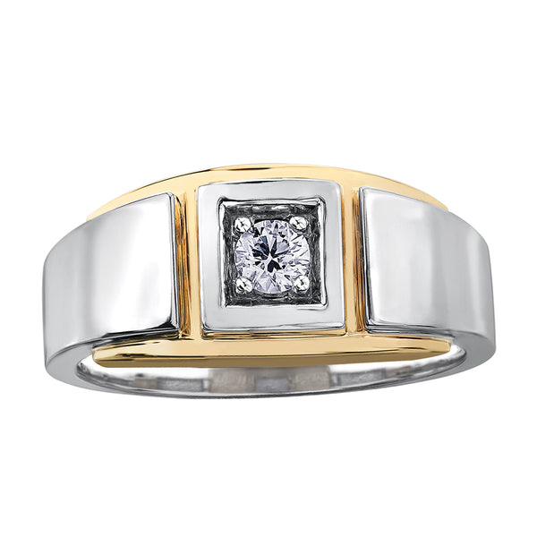 "CALVIN" Men's Canadian Diamond Ring
