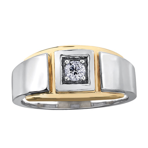 "CALVIN" Men's Canadian Diamond Ring