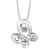 PULSE™  BUTTERFLY DIAMOND PENDANT