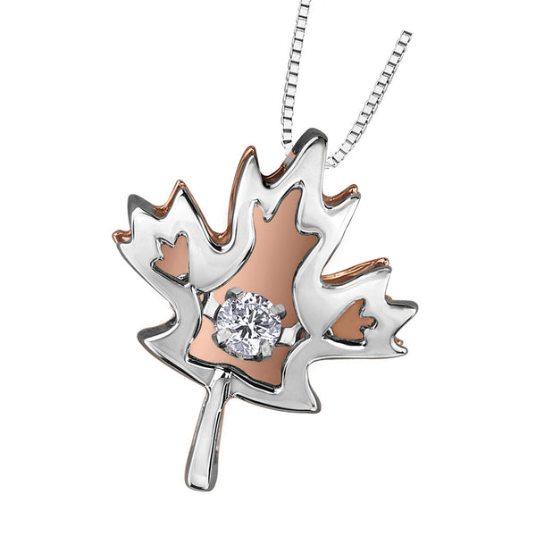 CANADIAN DANCING DIAMOND PENDANT