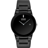 AXIOM BLACK LEATHER STRAP