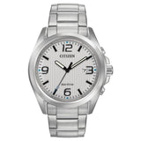 "CHANDLER" Men's Eco-Drive Stainless Steel