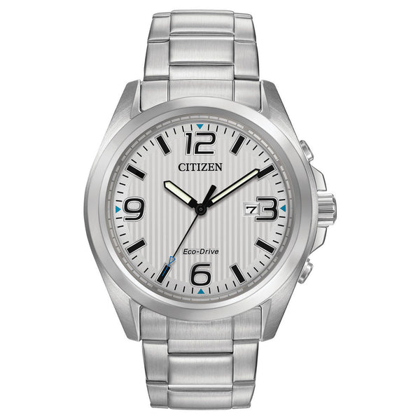 "CHANDLER" Men's Eco-Drive Stainless Steel