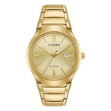 Paradigm- Men's Gold-Tone Eco-Drive