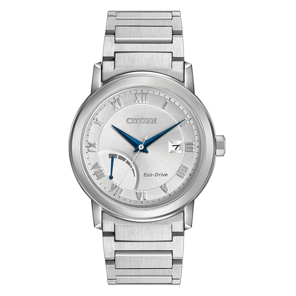 Men's Stainless Steel-Eco-Drive Power Reserve