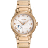 Men's Rose Tone Eco-Drive Power Reserve