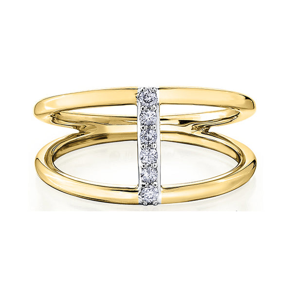 "STACY" STACKABLE DIAMOND RING