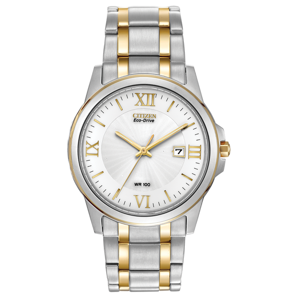 CORSO-MEN'S TWO-TONE ECO-DRIVE