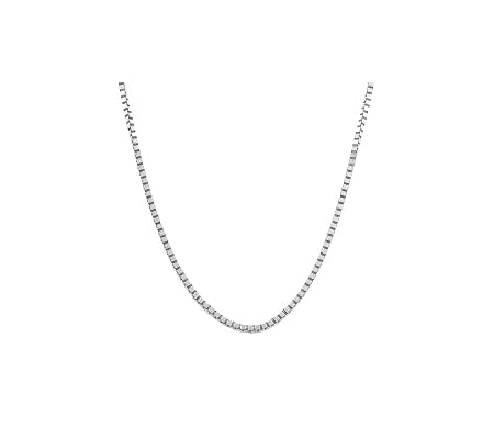 STERLING SILVER BOX CHAIN