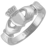 LADIES GOLD CLADDAGH  BAND
