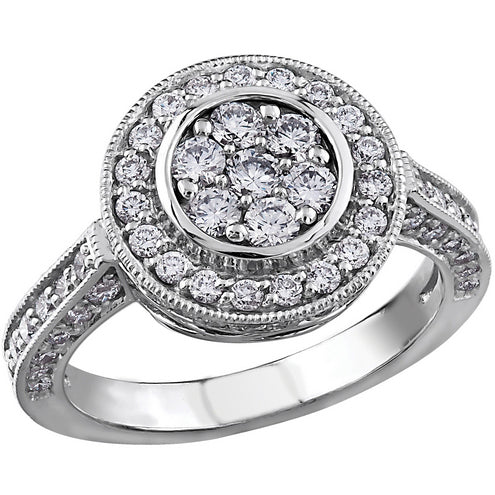 "VENUS" VINTAGE DIAMOND RING