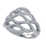"Paige" PAVE DIAMOND RING