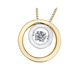 "CIRCLES"  PULSE™ DIAMOND PENDANT