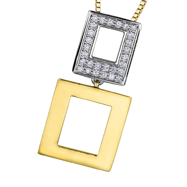 "PARIS"  DIAMOND PENDANT
