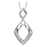 "DONNA" DIAMOND DROP PENDANT