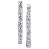"CARRINA"  DIAMOND DROP STUDS