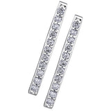 "CARRINA"  DIAMOND DROP STUDS
