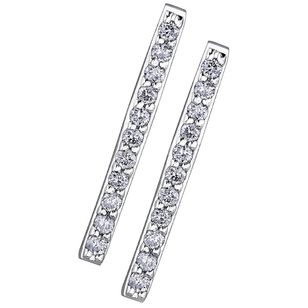 "CARRINA"  DIAMOND DROP STUDS