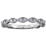 Diamond "Scallop" Band