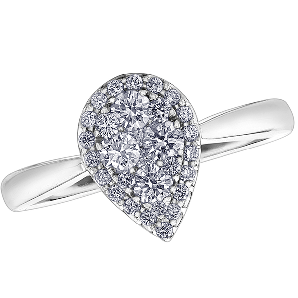 "PHARRA" DIAMOND HALO RING