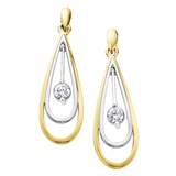 "Ellia" Diamond Drop Earrings
