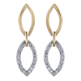 "DESIRE" DIAMOND DANGLE EARRINGS