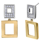 "PHARRA" DIAMOND DROP EARRINGS