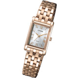 CITIZEN QUARTZ  GOLD-TONE RECTANGULAR QUARTZ