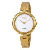 LADIES GOLD SILHOUETTE BANGLE